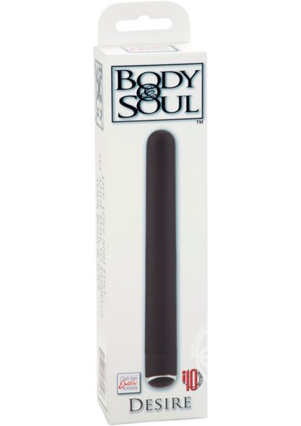 Body And Soul Desire Vibrator Waterproof 5.5 Inch Black