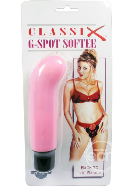 Classix G Spot Softee Vibe 5.5 Inch Pink