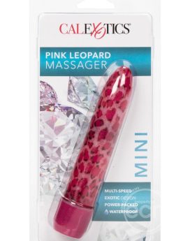 HOUSTONS PINK LEOPARD MASSAGER 4.5 INCH