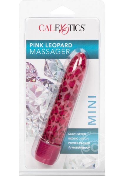HOUSTONS PINK LEOPARD MASSAGER 4.5 INCH