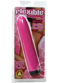 FLEXIBLE PLAYTHING 7 INCH VIBRATOR PINK